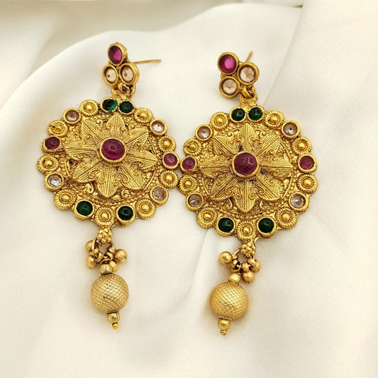 Rajwari Naulakha Earrings