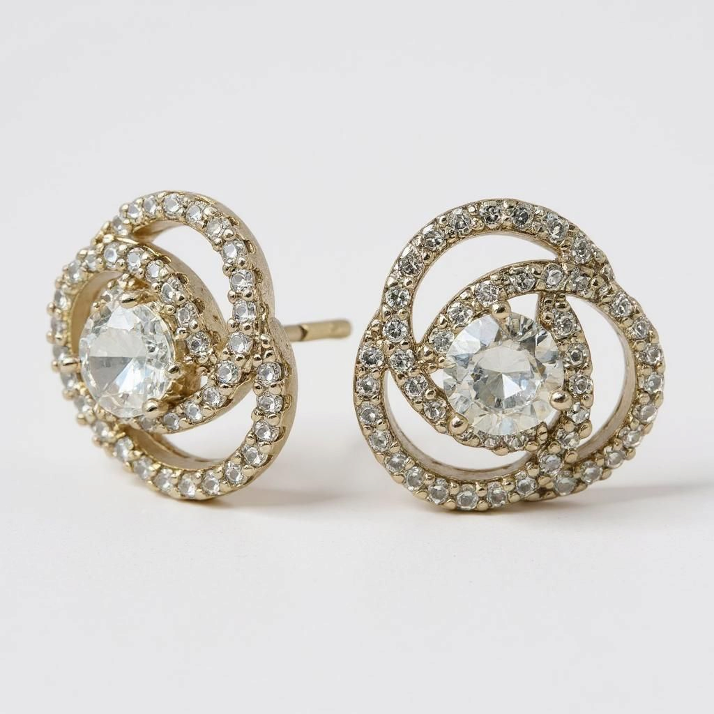 Rose Whisper Studs