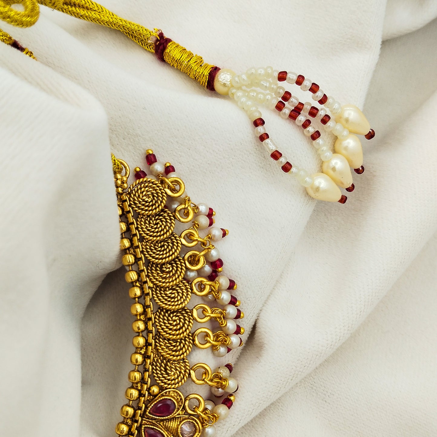 Zar-e-Naz Gold Plated Necklace Set