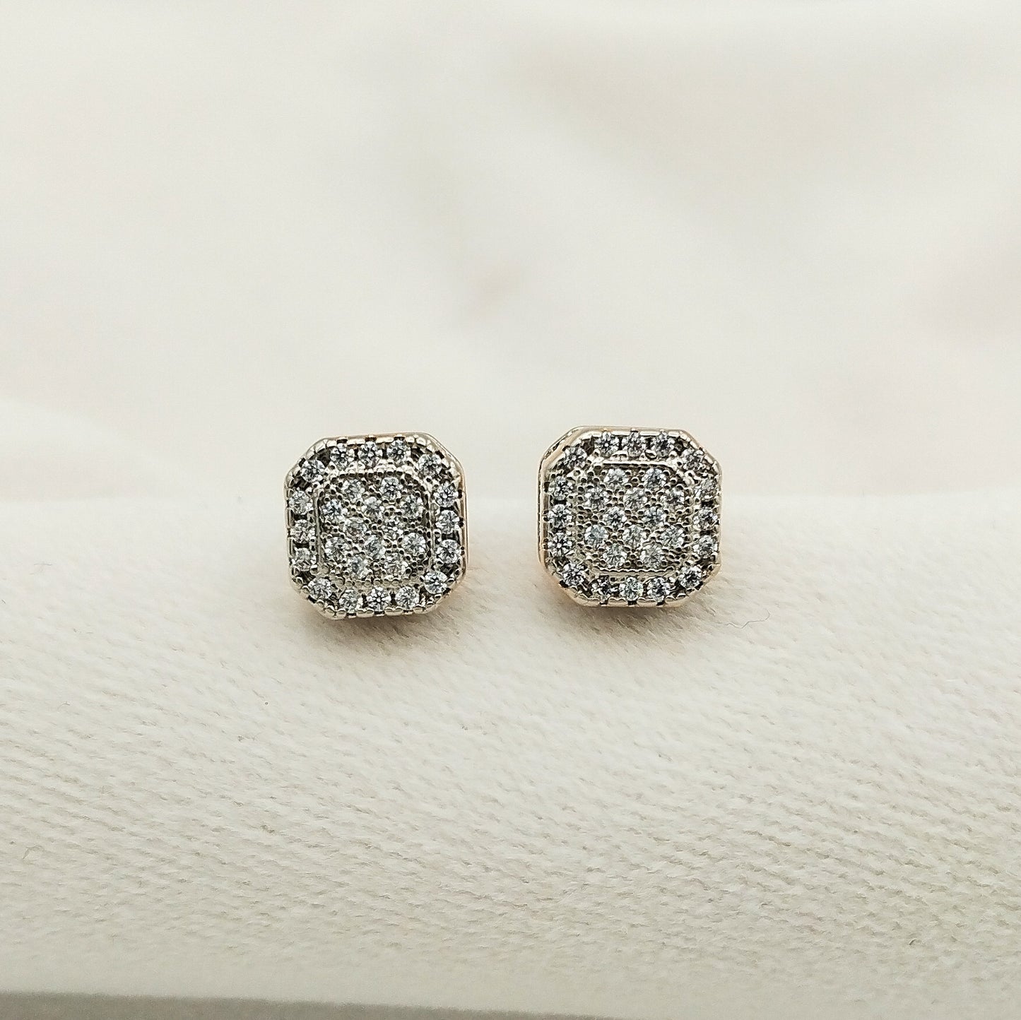 Glint Square Studs