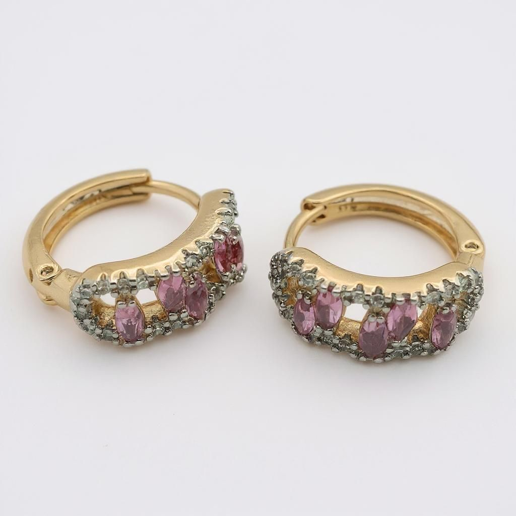 Cherry Glow Hoops