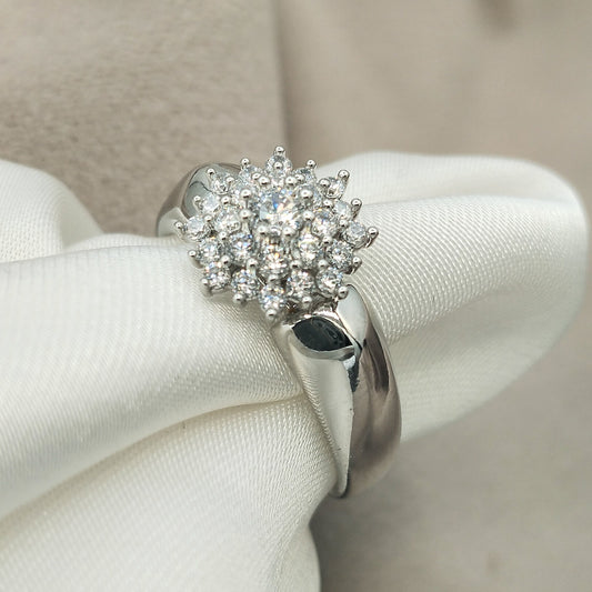 Bahareh Zircon Crown Ring