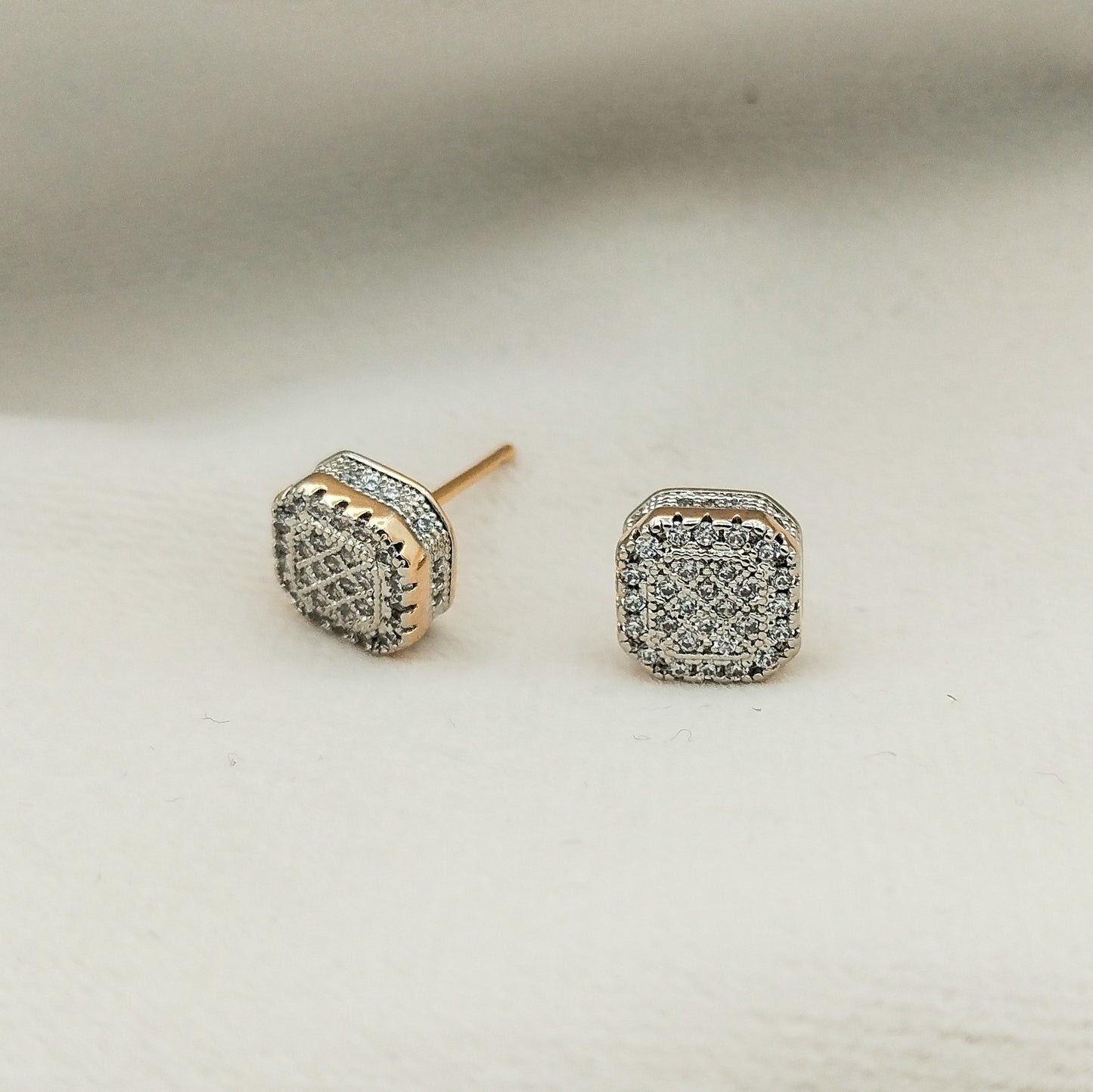 Glint Square Studs
