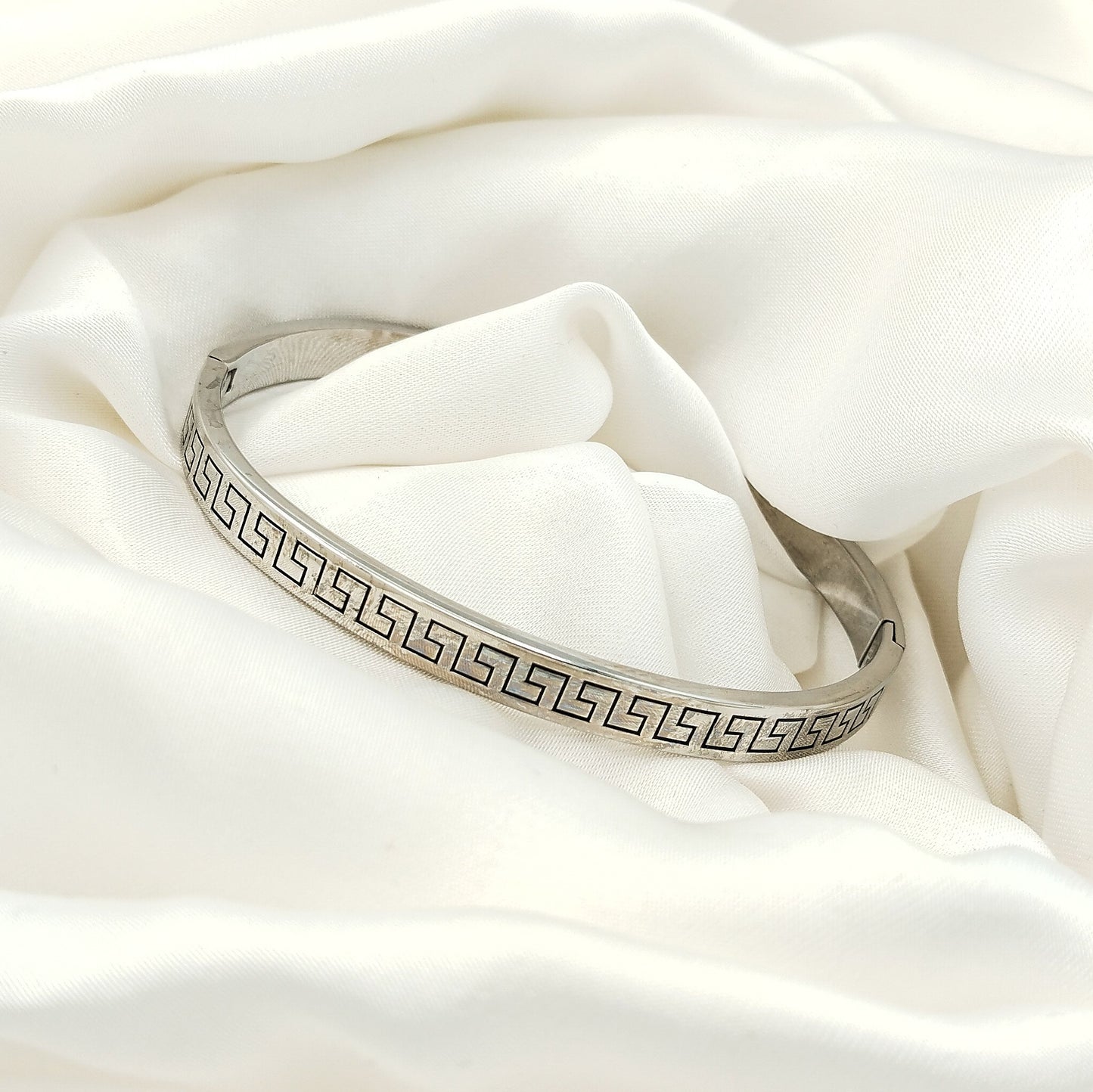 Versace Silver Bangle