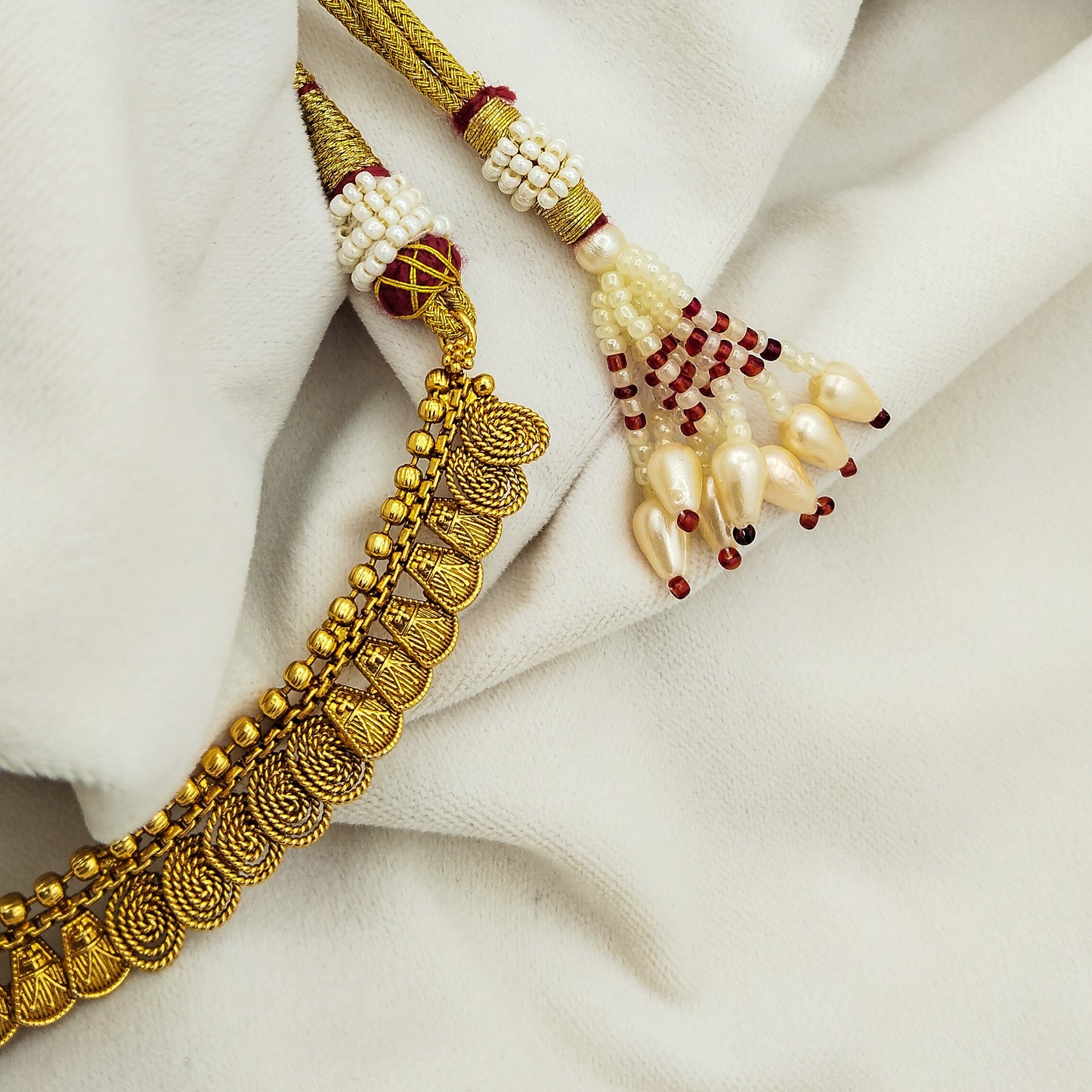 Zar-e-Raz Gold Plated Necklace Set