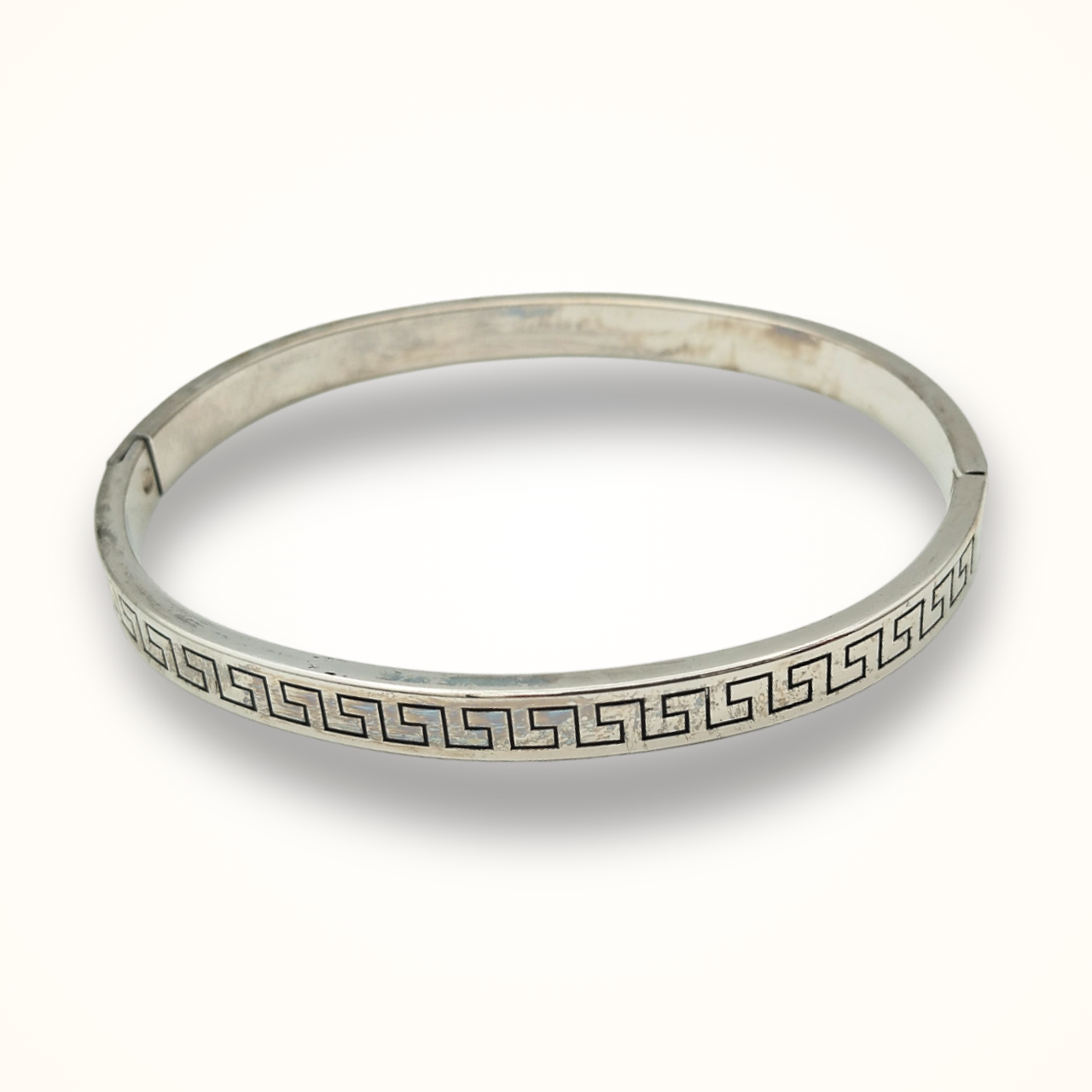 Versace Silver Bangle