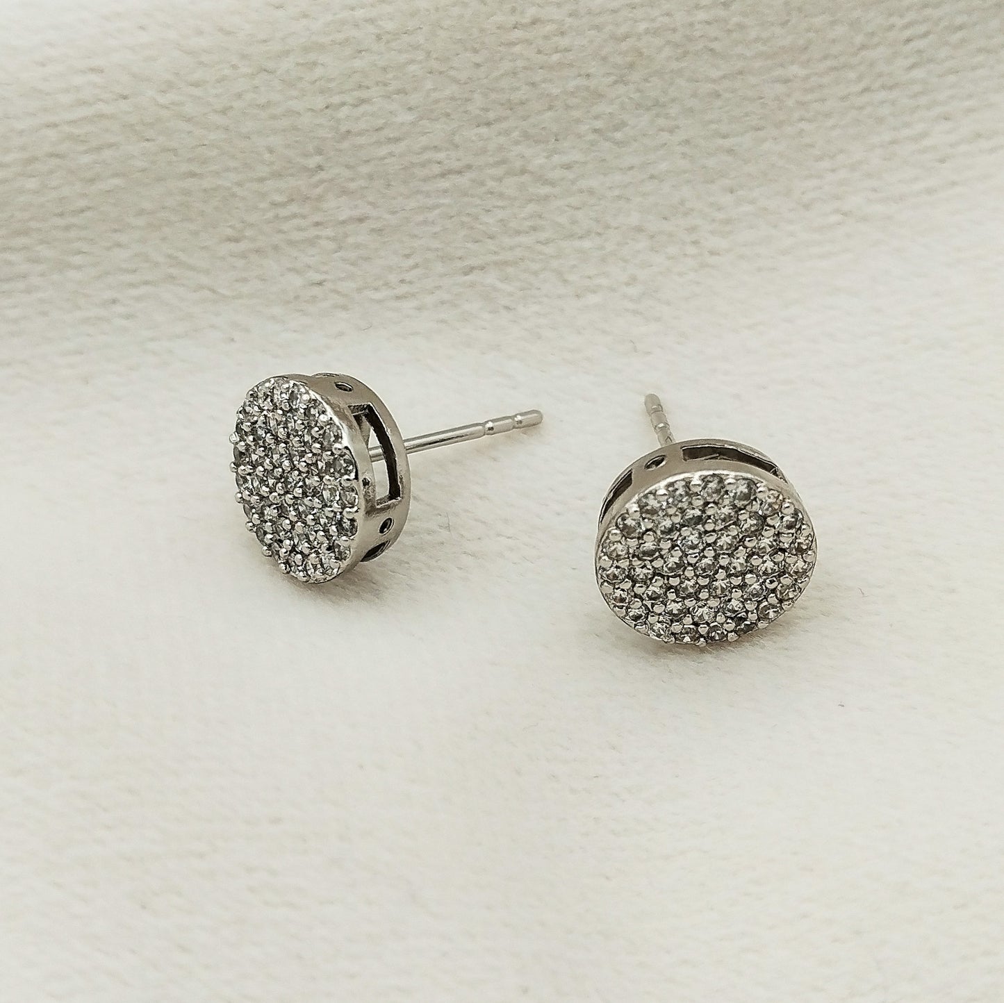 Opal Round Studs