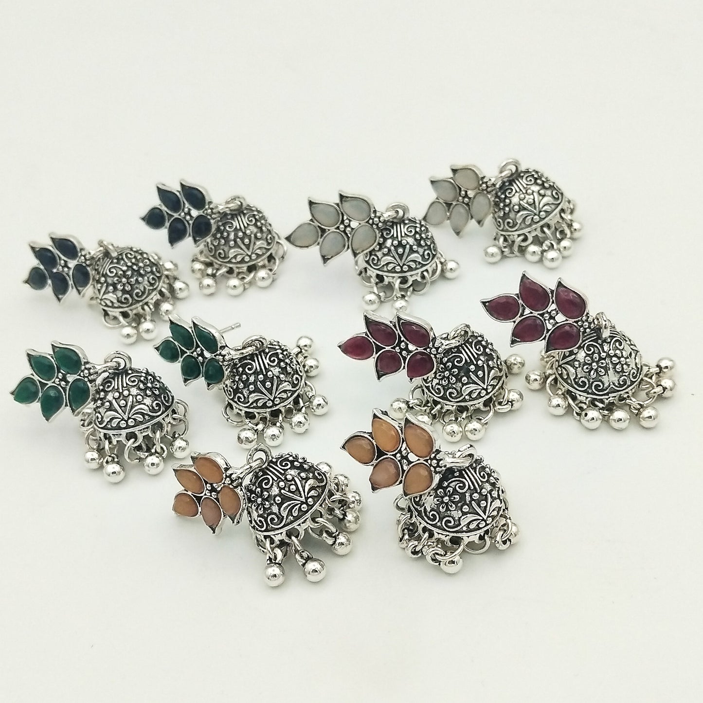 Chandni Oxidized Jhumki