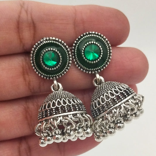 Laila Oxidized Jhumki