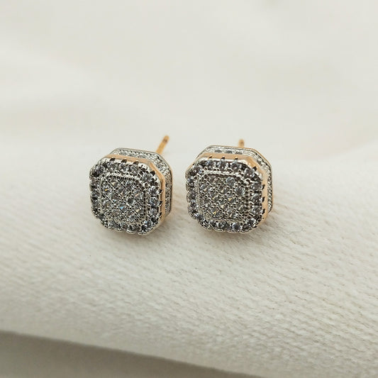 Glint Square Studs