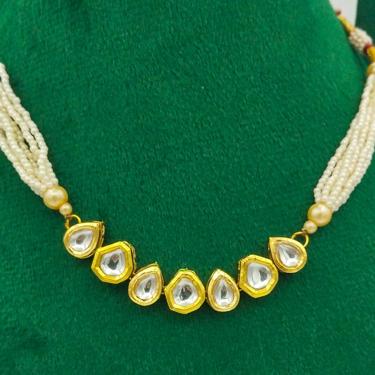 Gulbahar Kundan Necklace Set