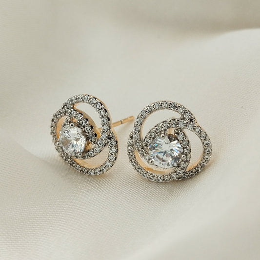 Rose Whisper Studs