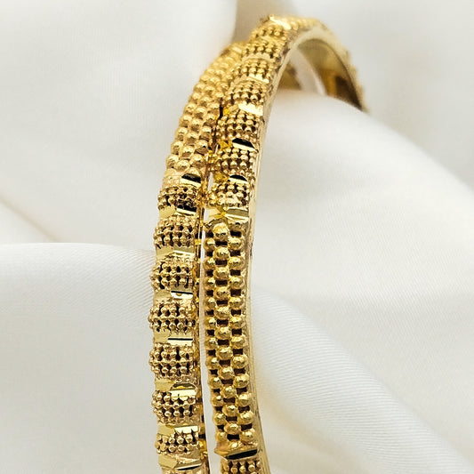 Zarnaz Gold Choorian (Pair)