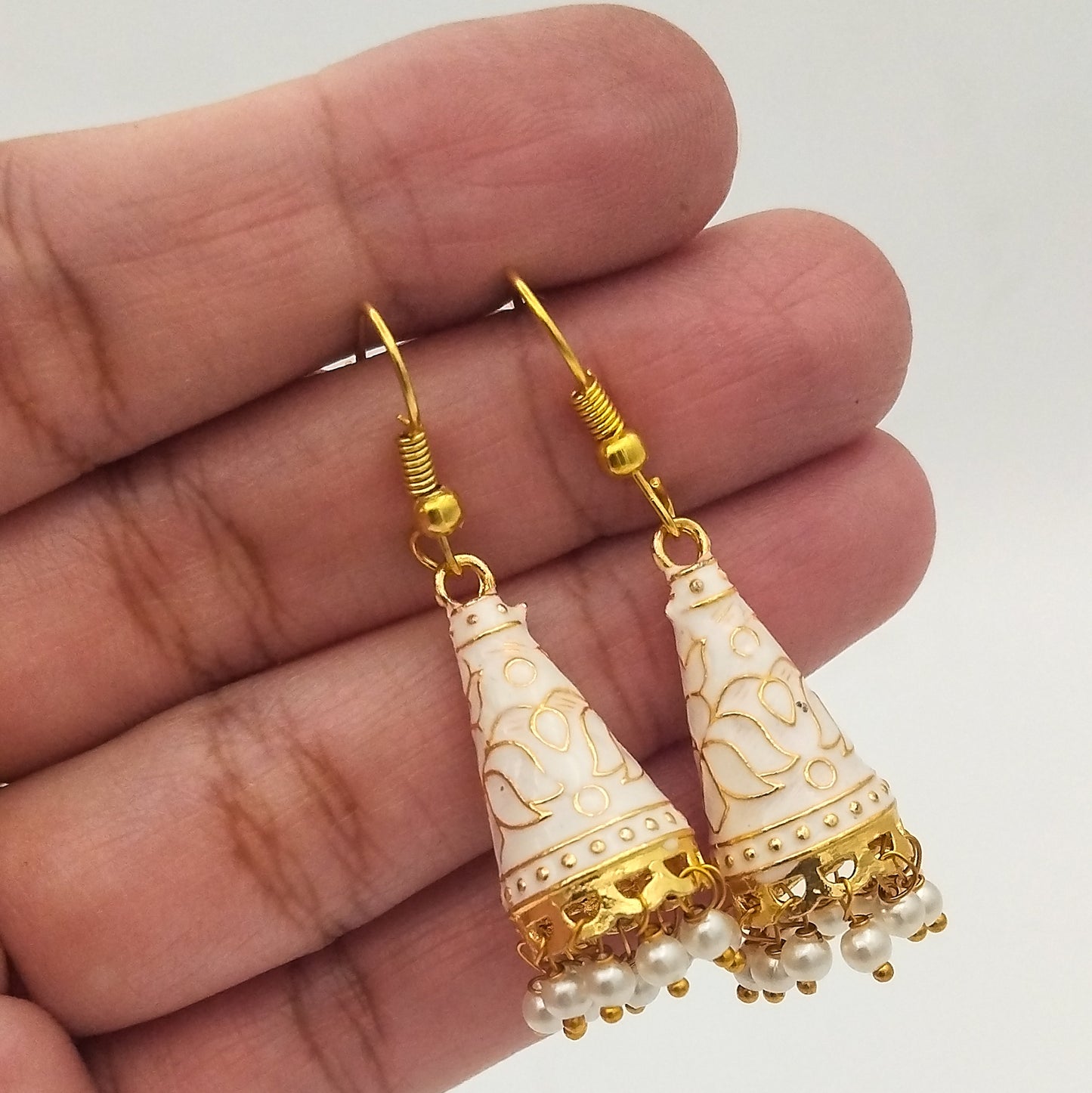 Gulbadan Cone Jhumki