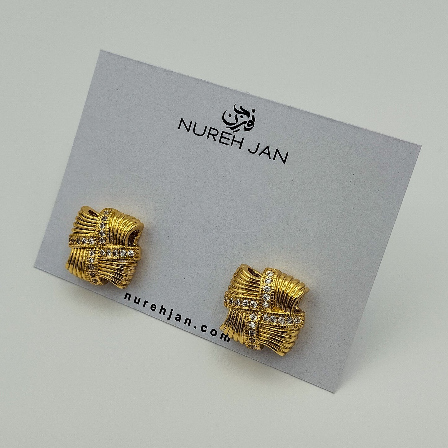 Rose Nugget Studs