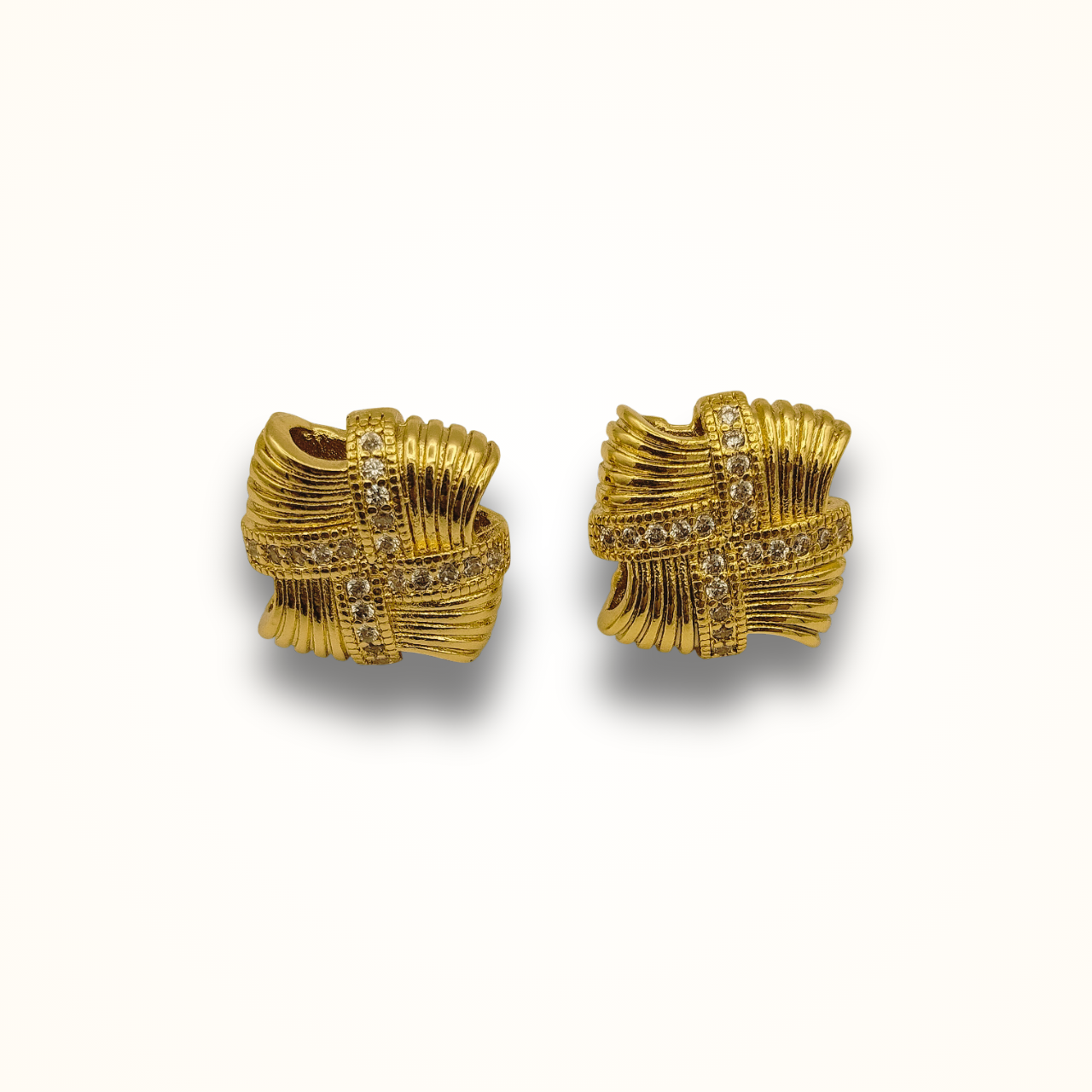 Rose Nugget Studs