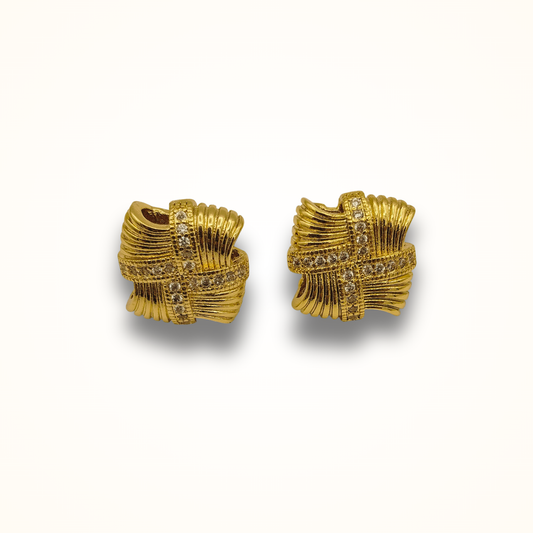 Rose Nugget Studs