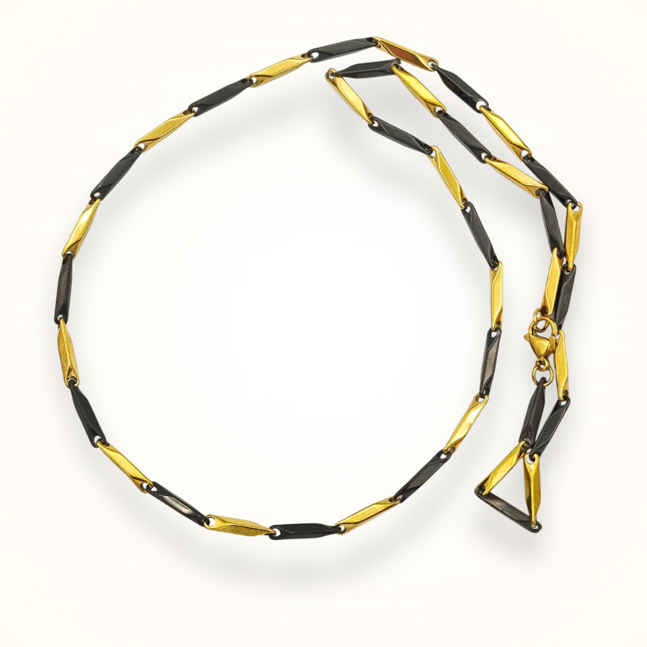 Milan Link Chain (Golden & Black)
