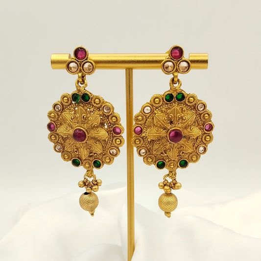 Rajwari Naulakha Earrings