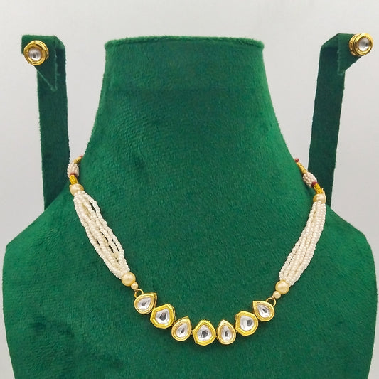 Gulbahar Kundan Necklace Set