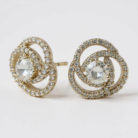 Rose Whisper Studs