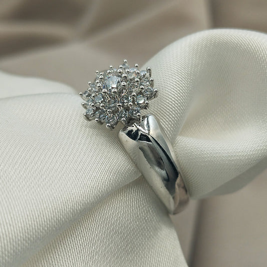 Bahareh Zircon Crown Ring
