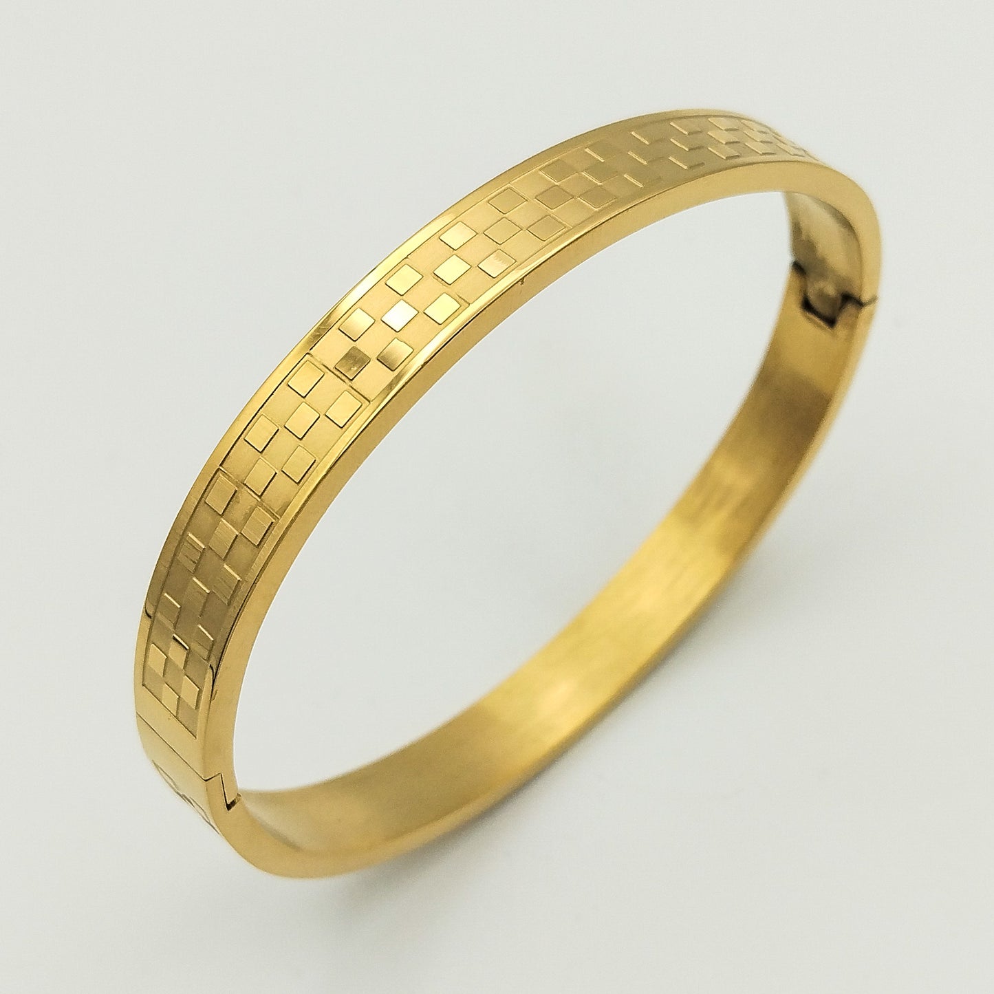 Checkette Wide Bangle