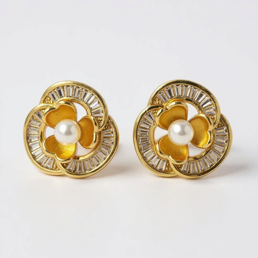Nika Pearl Studs