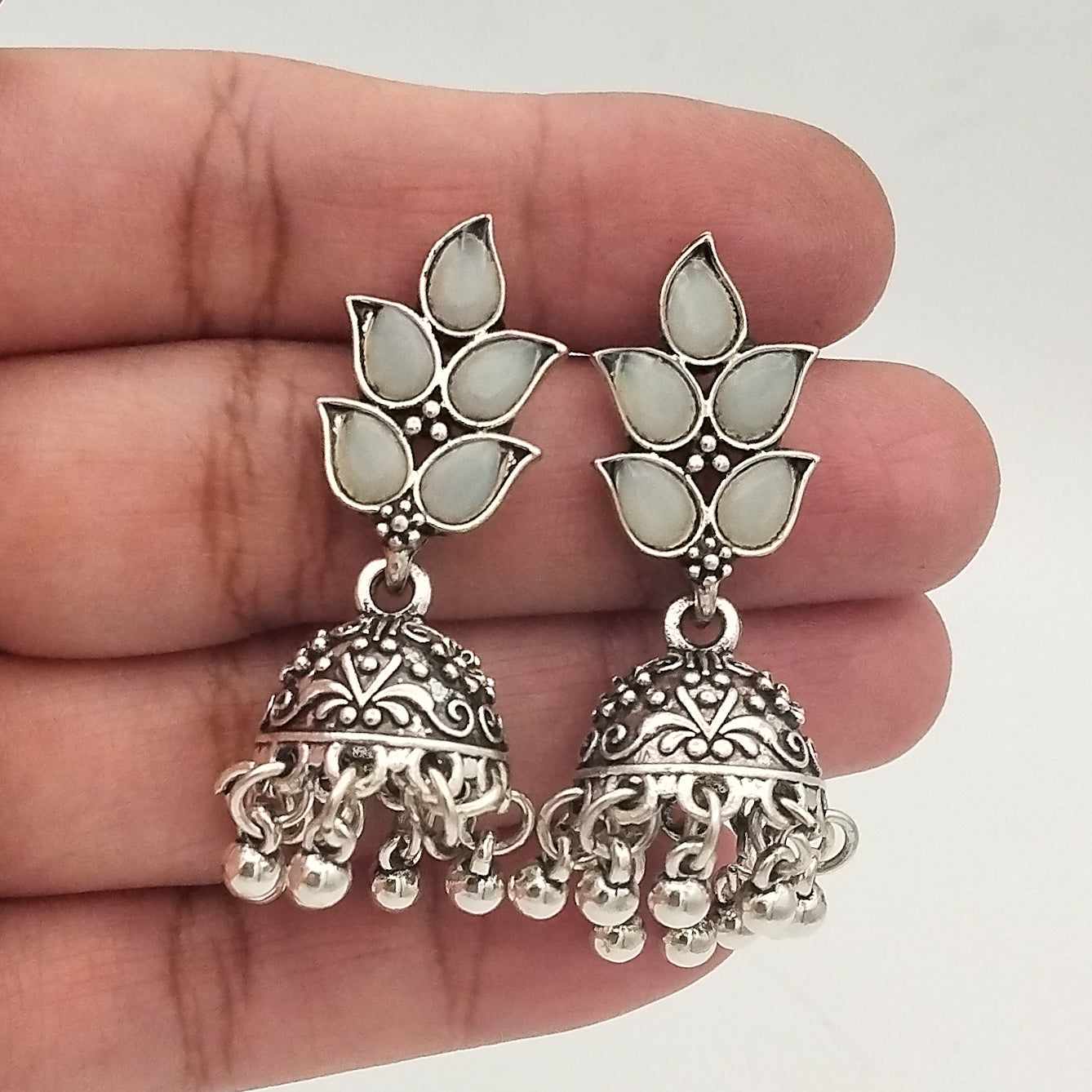 Chandni Oxidized Jhumki