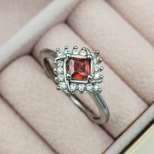 Mirae Silver Adjustable Ring