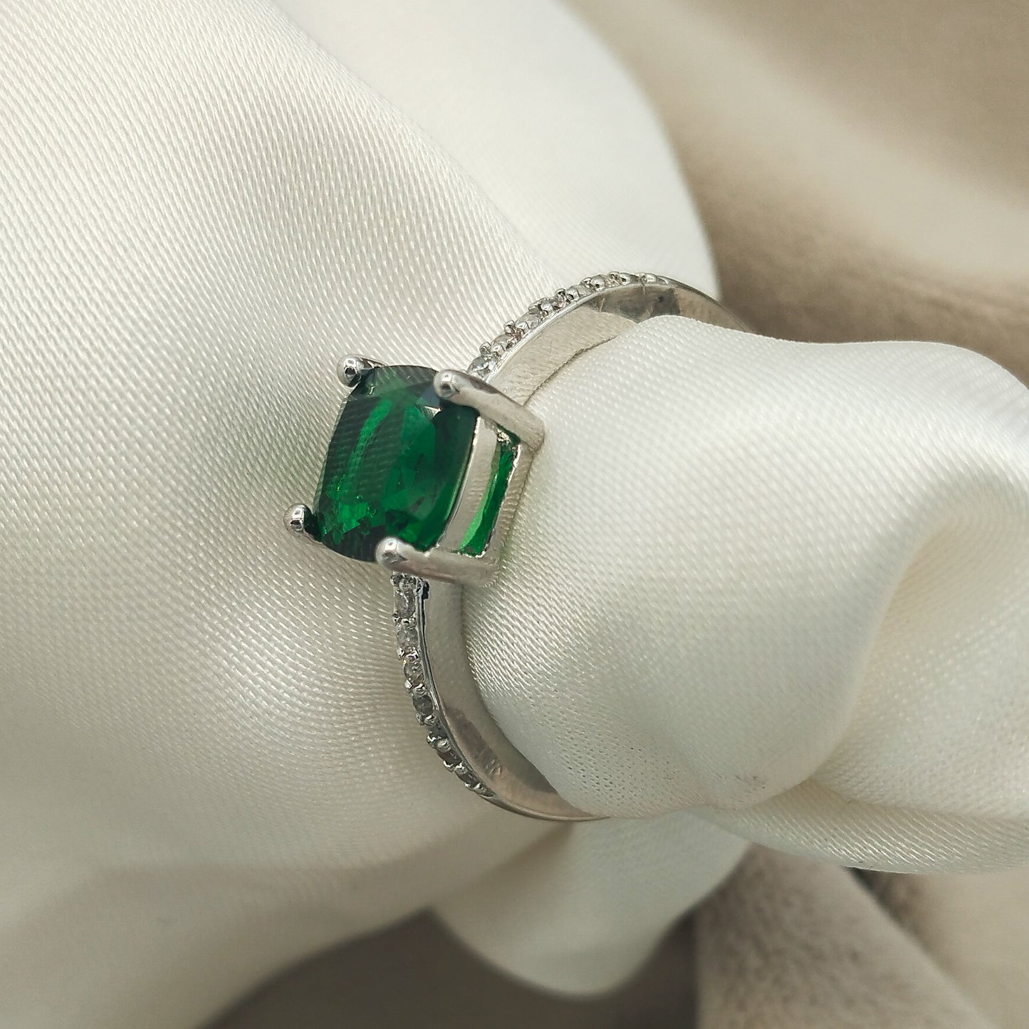Jade Orbit Ring
