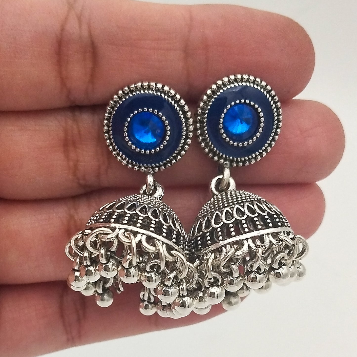 Laila Oxidized Jhumki