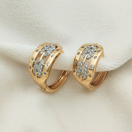Zinnia Hoops