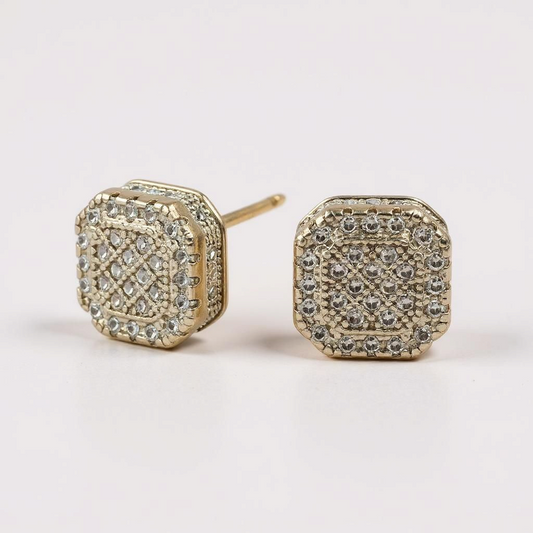 Glint Square Studs