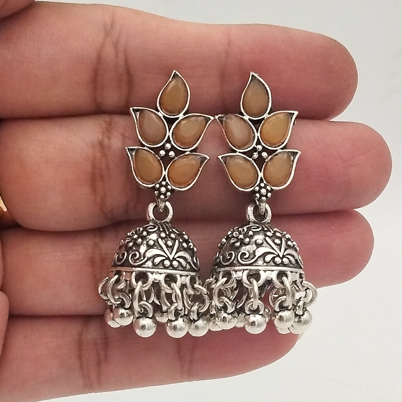 Chandni Oxidized Jhumki