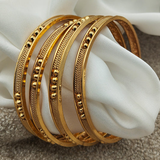 Shafaq Golden Karray (Set of 4)