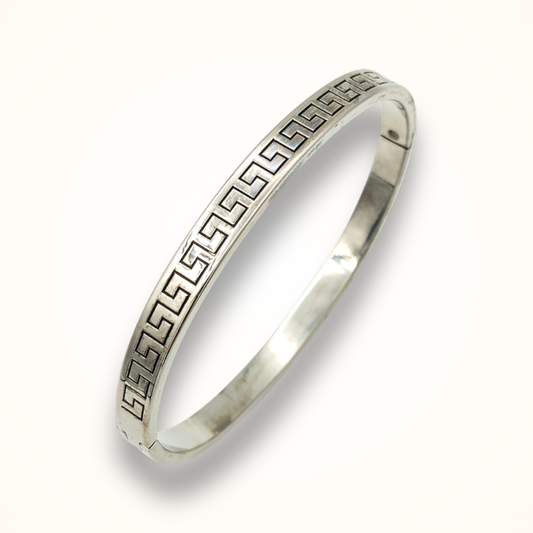 Versace Silver Bangle