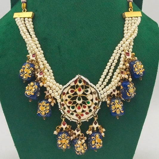 Shahrang Hand-painted Necklace Set