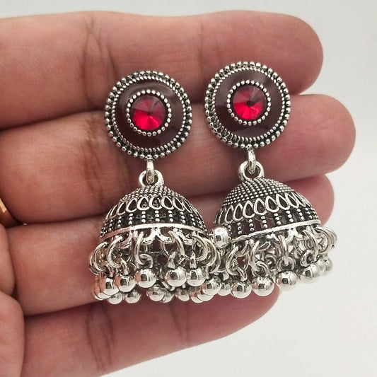 Laila Oxidized Jhumki