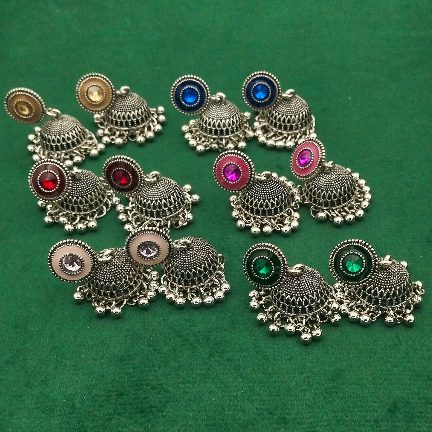 Laila Oxidized Jhumki