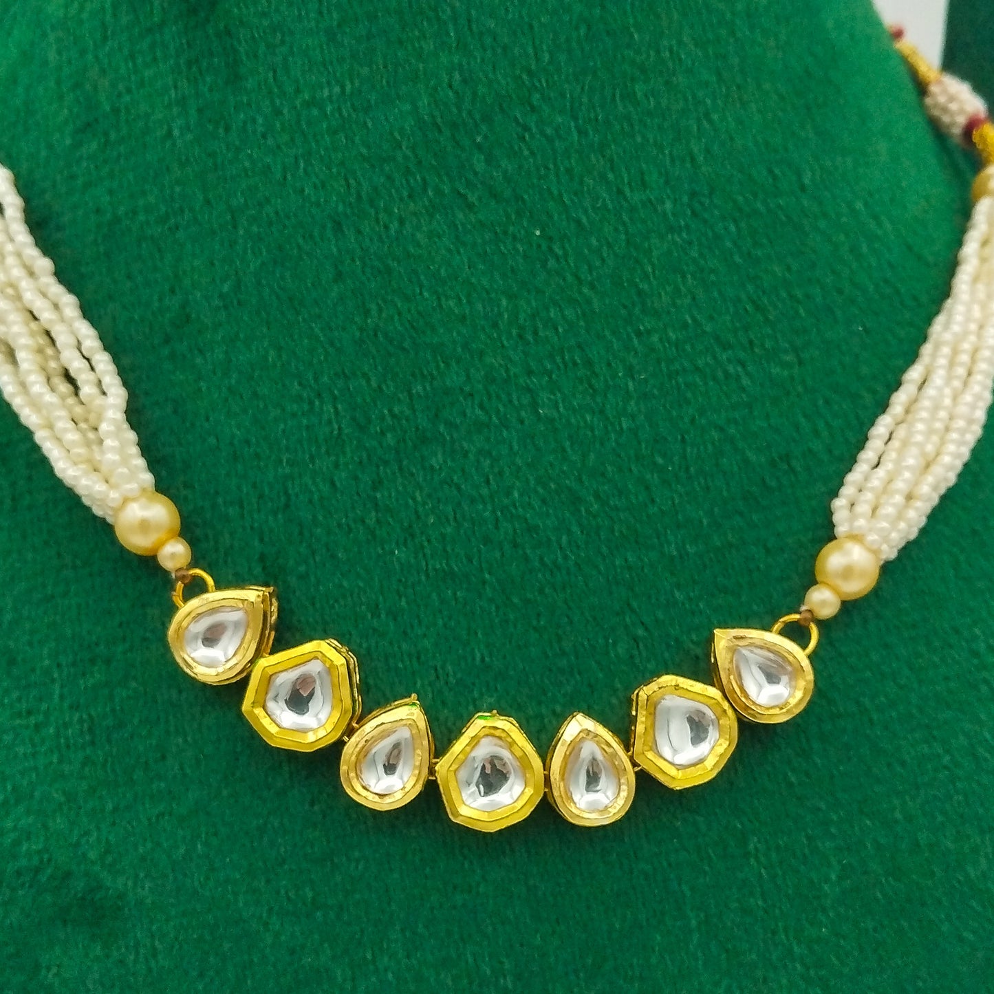 Gulbahar Kundan Necklace Set