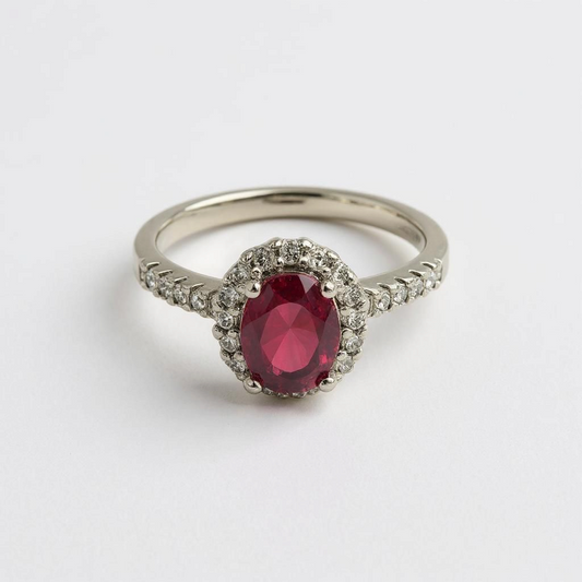 Velare Ruby Adjustable Ring
