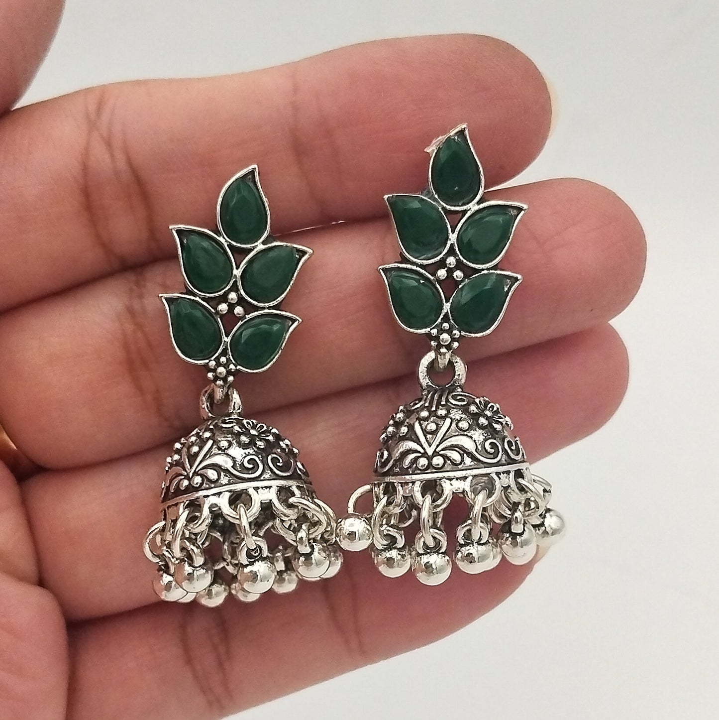 Chandni Oxidized Jhumki