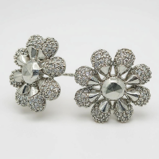 Orchid Floral Studs